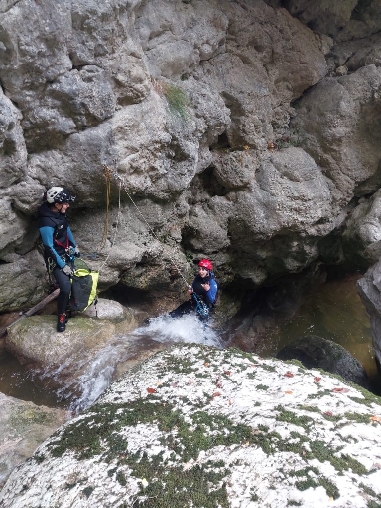 Canyon de la Leysse