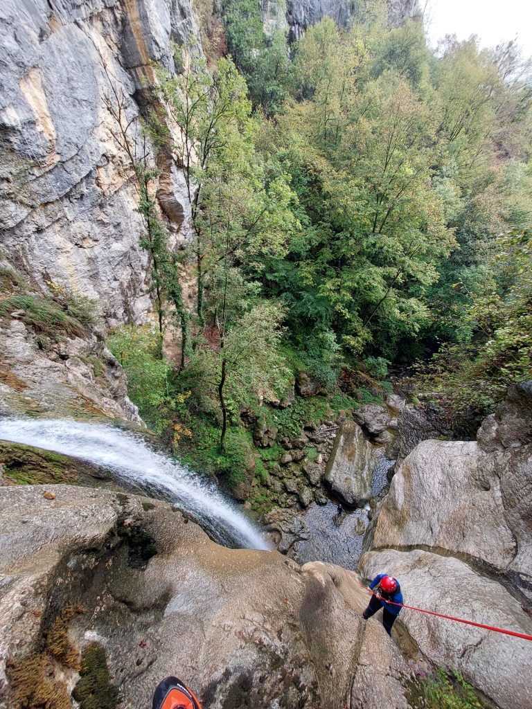 Canyon de la Leysse