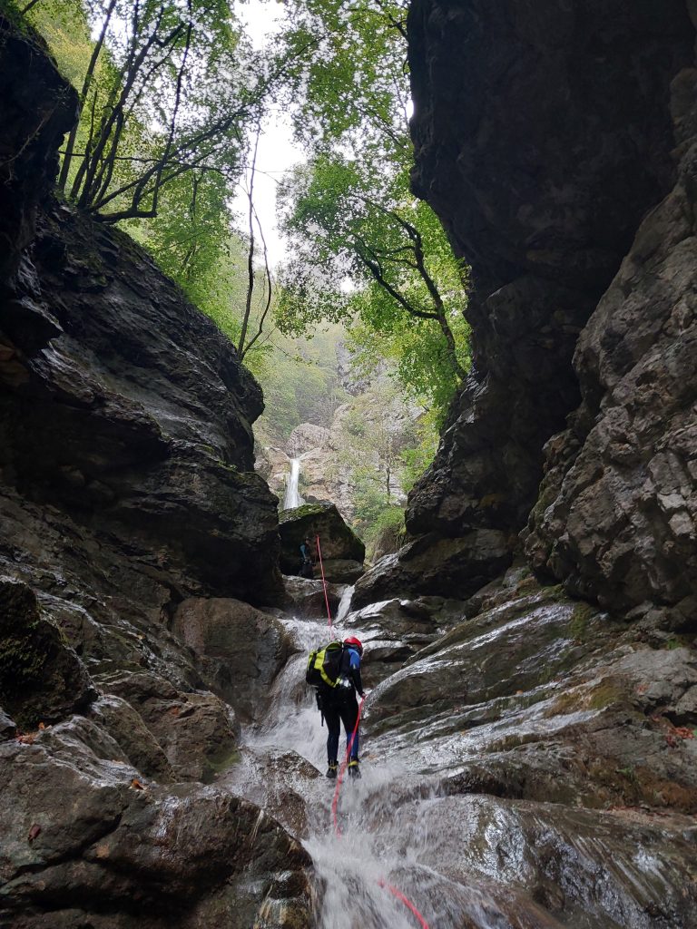 Canyon de la Leysse